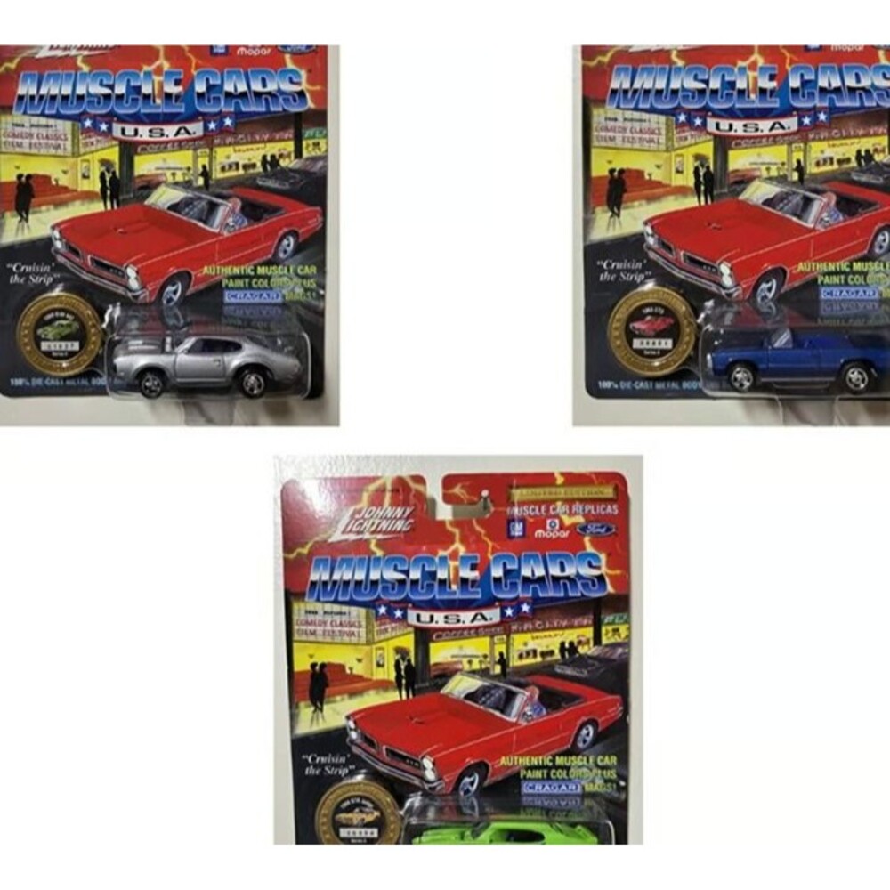 Johnny Lightning Muscle Cars limited Edition Lot of 3